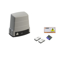 Mini комплект Roger Technology H30/640 для откатных ворот массой до 600 кг с механическими концевыми выключателями