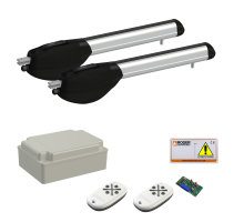 Автоматика для распашных ворот Roger Technology KIT R20/320 mini комплект