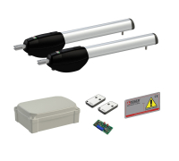 Автоматика для распашных ворот Roger Technology KIT BE20/210 GO