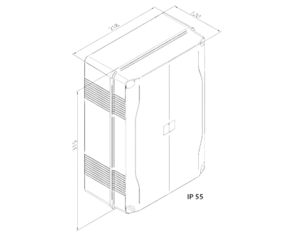 Панель управления BFT THALIA P с дисплеем 24 В для распашных ворот.