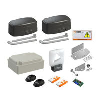 Автоматика для распашных ворот Roger Technology KIT R23/373 со стандартными рычагами LT302 maxi комплект