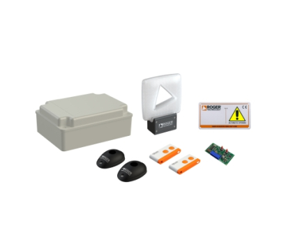 Автоматика для распашных ворот Roger Technology KIT R23/373 со стандартными рычагами LT302 maxi комплект