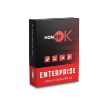 ПЗ для розпізнавання автономерів HOMEPOK Enterprise 4 канали з модулем контролю правил дорожнього руху і для керування СКУД