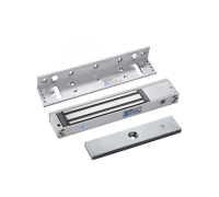 Електромагнітний замок Yli Electronic YM-180 з куточком монтажним Yli Electronic MBK-180L