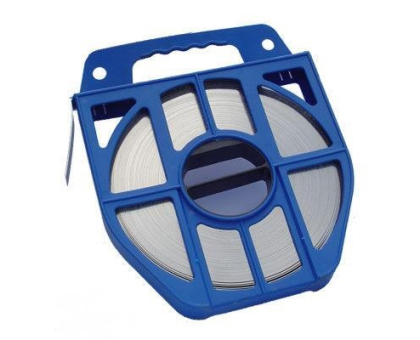 Бандажная стрічка з нержавіючої сталі. BT-10x07- 50м