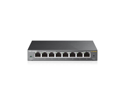 Коммутатор TP-LINK TL-SG108E 8xGE EasySmart Метал. Корпус