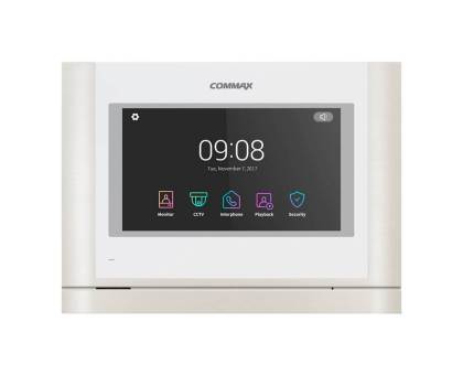 Видеодомофон 7" Commax CDV-704MF с детектором движения и записью видео Видеодомофон 7" Commax CDV-704MF с детектором движения и записью видео
