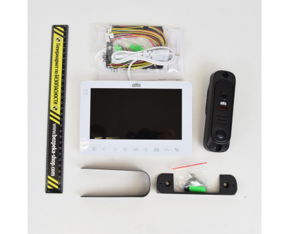 Комплект видеодомофона ATIS AD-780 W Kit box: видеодомофон 7" и видеопанель