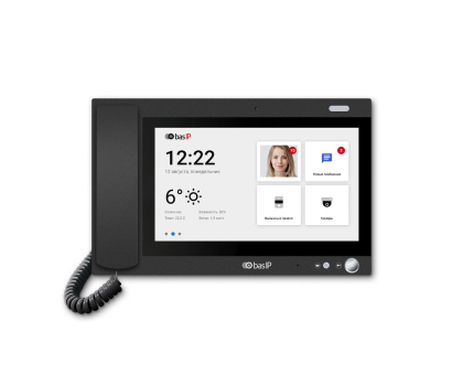 Монитор консьержа Bas-IP AM-02 для IP-домофонов