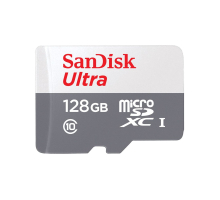 Карта памяти с адаптером SanDisk MICRO SDHC 128GB UHS-I SDSQUNS-128G-GN3MA