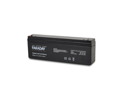 Акумулятор 12В 2 Аг для ДБЖ Faraday Electronics FAR2-12