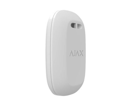 Бездротова екстрена кнопка Ajax DoubleButton white з захистом від випадкових натискань Бездротова екстрена кнопка Ajax DoubleButton white з захистом від випадкових натискань