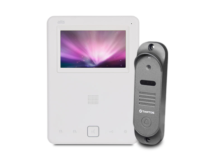 Комплект відеодомофону Eva 4.3" + Stich Black