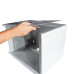 Шафа серверна Hypernet 12U 540 x 400 WMNC-40-12U-SOHO-FLAT для мережевого обладнання