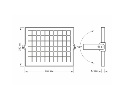 LED-прожектор автономный сенсорный VIDEX 10W 5000K 3.2V 25742 (VL-FSO-205) с датчиком движения LED-прожектор автономный сенсорный VIDEX 10W 5000K 3.2V 25742 (VL-FSO-205) с датчиком движения