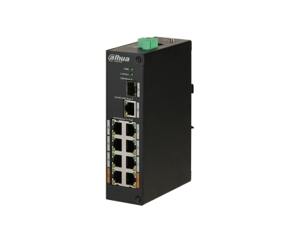 Неуправляемый POE коммутатор Dahua PFS3110-8ET-96 Неуправляемый POE коммутатор Dahua PFS3110-8ET-96