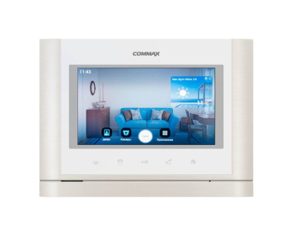 Wi-Fi видеодомофон 7" Commax CMV-70MX с переадресацией вызова в приложение на смартфон