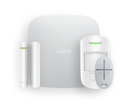Комплект беспроводной сигнализации Ajax StarterKit white Комплект беспроводной сигнализации Ajax StarterKit white