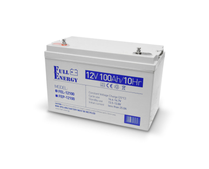Аккумулятор гелевый 12В 100 Ач для ИБП Full Energy FEL-12100 Аккумулятор гелевый 12В 100 Ач для ИБП Full Energy FEL-12100
