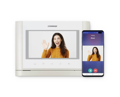 Wi-Fi видеодомофон 7" Commax CMV-70MX с переадресацией вызова в приложение на смартфон