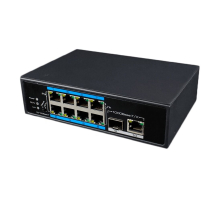 Неуправляемый PoE коммутатор Utepo UTP7108Е-PОЕ с 8 портами PoE
