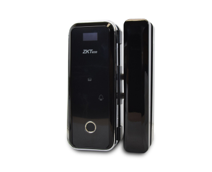 Smart замок ZKTeco GL300 left для скляних дверей зі сканером відбитку пальця і зчитувачем Mifare