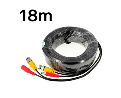 BNC-power кабель 18м 2Мп
