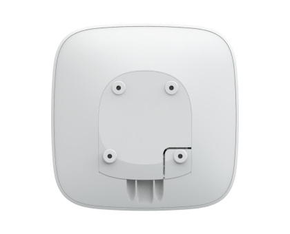 Інтелектуальна централь Ajax Hub 2 Plus white з підтримкою 2 SIM-карт, LTE і Wi-Fi, підтримкою датчиків з фотофіксацією тривог