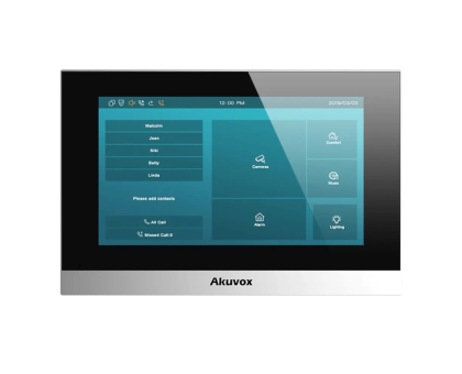 IP-видеодомофон c Wi-Fi 7" Akuvox C313WE silver IP-видеодомофон c Wi-Fi 7" Akuvox C313WE silver