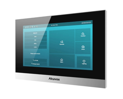 IP-видеодомофон c Wi-Fi 7" Akuvox C313WE silver IP-видеодомофон c Wi-Fi 7" Akuvox C313WE silver
