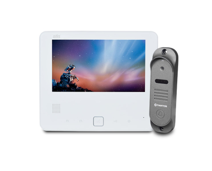 Комплект відеодомофона Walle 7" + Stich Black