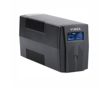 Источник бесперебойного питания Vinga LCD 1200 ВА / 720 Вт Источник бесперебойного питания Vinga LCD 1200 ВА / 720 Вт
