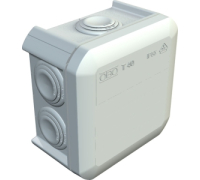 Коробка монтажна OBO Bettermann 90 x 90 x 52 мм (тип Т40 IP 55)