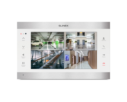 IP-відеодомофон Slinex SL-10IPT FHD (silver + white) IP-відеодомофон Slinex SL-10IPT FHD (silver + white)