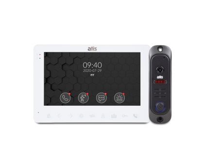 Комплект видеодомофона ATIS AD-780MW Kit box: видеодомофон 7" с детектором движения и видеопанель