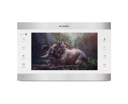 IP-відеодомофон Slinex SL-10IPT FHD (silver + white) IP-відеодомофон Slinex SL-10IPT FHD (silver + white)