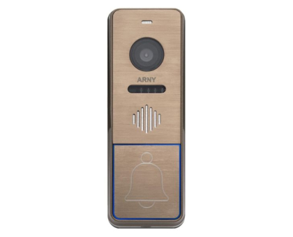 Відеопанель Arny AVP-NG420 (1Mpx) bronze з БКЗ і кронштейном 20°