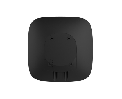 Інтелектуальна централь Ajax Hub 2 Plus black з підтримкою 2 SIM-карт, LTE і Wi-Fi, підтримкою датчиків з фотофіксацією тривог