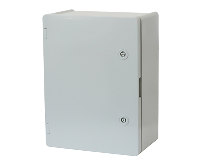 Щит ERKA 022 200 x 300 x 120 мм з монтажною панеллю і опаловими дверцятами Щит ERKA 022 200 x 300 x 120 мм з монтажною панеллю і опаловими дверцятами