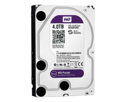 Жесткий диск 4TB Western Digital WD40PURX для видеонаблюдения