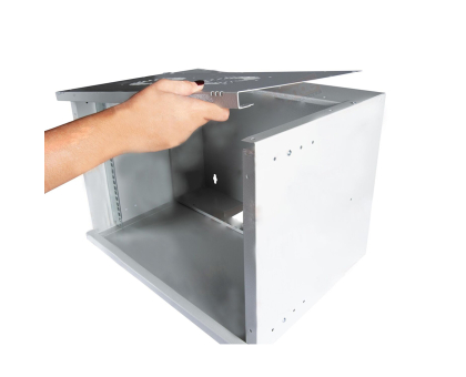Шафа серверна Hypernet 4U 540 x 400 WMNC-40-4U-SOHO-FLAT для мережевого обладнання Шафа серверна Hypernet 4U 540 x 400 WMNC-40-4U-SOHO-FLAT для мережевого обладнання