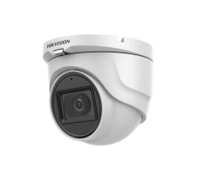 HD-TVI відеокамера 2 Мп Hikvision DS-2CE76D0T-ITMFS (2.8 мм) з вбудованим мікрофоном для системи відеонагляду