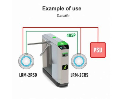 Считыватель Lumiring LRM-2RSD с функцией управления дверью Считыватель Lumiring LRM-2RSD с функцией управления дверью