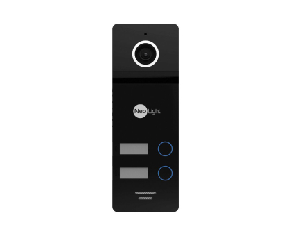 Видеопанель 2 Мп NeoLight MEGA/2 FHD Black на 2 абонента Видеопанель 2 Мп NeoLight MEGA/2 FHD Black на 2 абонента