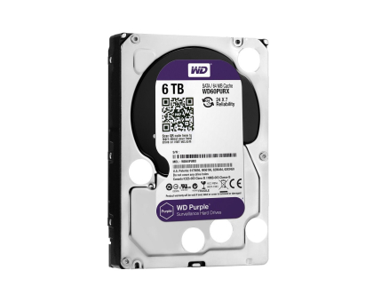 Жесткий диск 6TB Western Digital WD60PURX для видеонаблюдения Жесткий диск 6TB Western Digital WD60PURX для видеонаблюдения