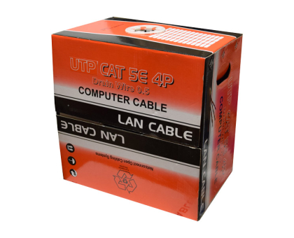 UTP 4*2*0.5-CU кат.5е (UTP мідь внутрішній) бухта 305м