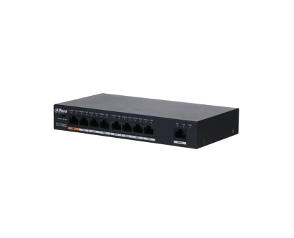 Некерований 9-портовий PoE комутатор Dahua DH-PFS3009-8ET1GT-96 з 8 портами PoE Некерований 9-портовий PoE комутатор Dahua DH-PFS3009-8ET1GT-96 з 8 портами PoE