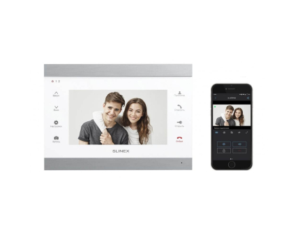 IP-видеодомофон с Wi-Fi 7" Slinex SL-07IPHD (silver+white)