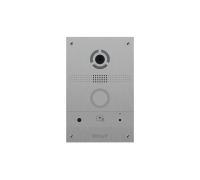 IP вызывная панель Bas-IP AV-08FB silver с распознанием лиц и считывателем UKEY