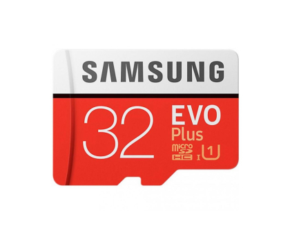 Картка пам'яті Samsung 32GB microSDHC C10 UHS-I R95/W20MB/s Evo Plus + SD адаптер (MB-MC32GA/RU) Картка пам'яті Samsung 32GB microSDHC C10 UHS-I R95/W20MB/s Evo Plus + SD адаптер (MB-MC32GA/RU)